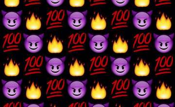 100 Emoji Wallpaper