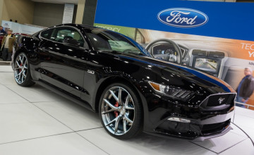 2015 Black Mustang
