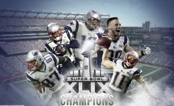 2015 Patriots Champions Wallpaper