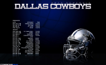 2016 Dallas Cowboys Schedule Wallpapers