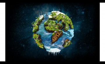 3D Earth Animated Wallpaper