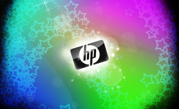 3D HP Logo Wallpapers