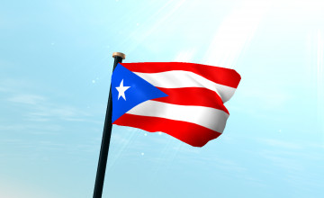 3D Puerto Rican Wallpaper