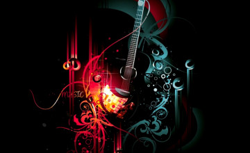 Abstract Guitar Wallpapers