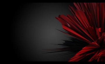 Abstract Red and Black Wallpaper