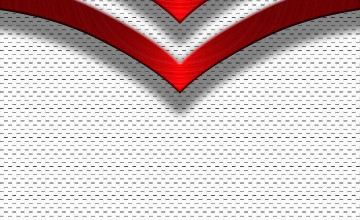 Abstract White And Red 