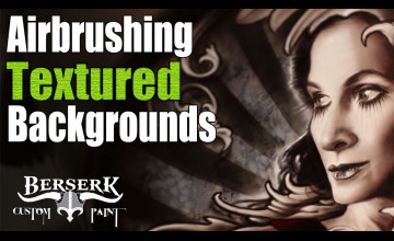 Airbrushing Backgrounds