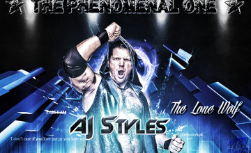 AJ Styles WWE Wallpaper