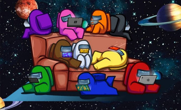 Among Us Space Wallpapers