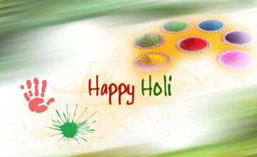 Animated Happy Holi Wallpapers