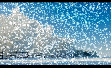 Animated Winter Wallpaper for Computer