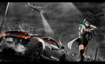 Anime Cars Desktop Wallpapers