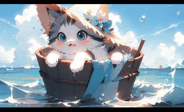 Anime Cat Wallpapers