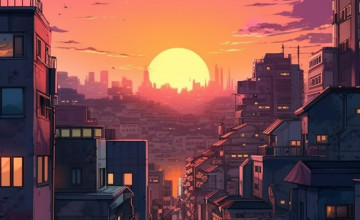 Anime City Wallpapers
