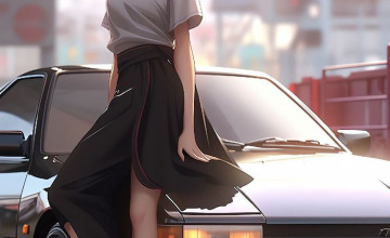 Anime Girl Car