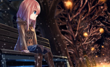 Anime Girl Sad Alone Wallpapers