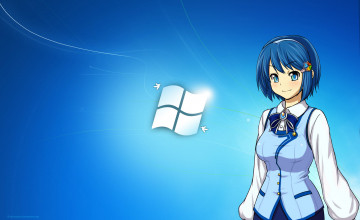 Anime Girl Windows 10