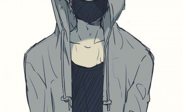 Anime Guy With Hoodie Wallpapers
