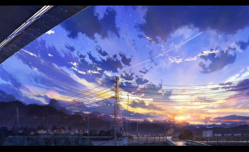 Anime Landscapes 1920x1080 Wallpapers