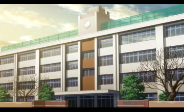 Anime School Building