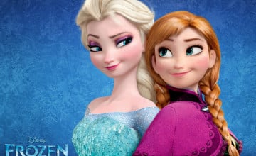 Anna and Elsa Frozen