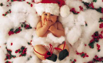 Anne Geddes Christmas Babies Wallpapers