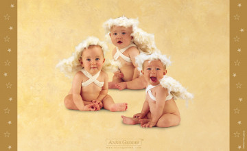 Anne Geddes Christmas Wallpapers