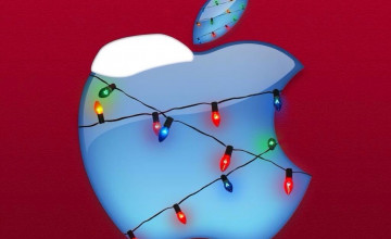 Apple Logo Christmas Wallpapers