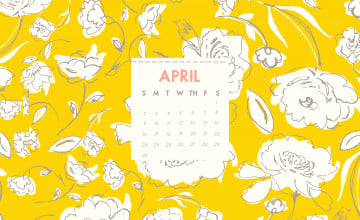 April 2018 Calendar Wallpapers