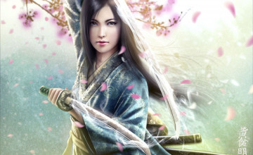 Asian Female Warrior