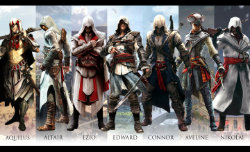 Assassin\'s Creed All Assassin\'s Wallpaper