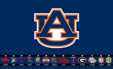 Auburn Football Schedule 2015 Wallpaper