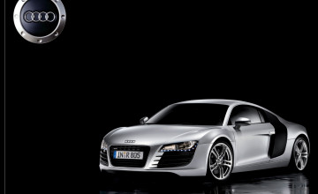 Audi R8 Silver Wallpapers