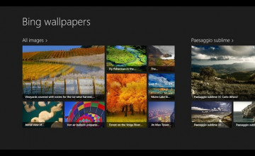 Automatic Bing Wallpapers Windows 8