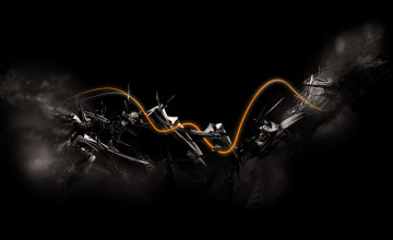 Awesome Dark Black Abstract Wallpapers