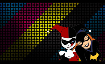 Batgirl Harley Quinn iPhone Wallpapers