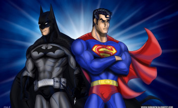 Batman and Superman Wallpaper