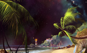 Beach Space Wallpapers