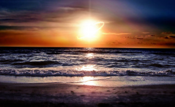 Beautiful Beach Sunset