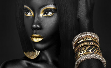 Beautiful Black Women Wallpaper