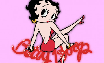 Betty Boop Pink Wallpapers