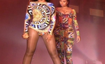 Beyonce and Nicki Minaj Wallpaper