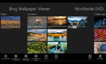 Bing Wallpaper App Windows 8
