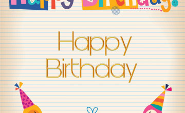 Birthday Card Backgrounds