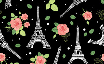 Black and Pink Paris