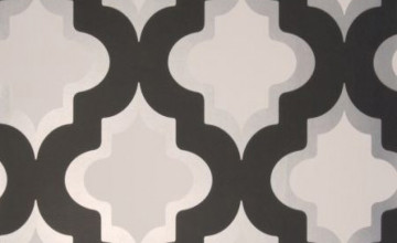 Black and White Geometric Wallpaper