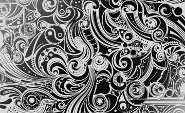 Black and White Swirl