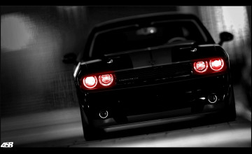 Black Muscle Cars
