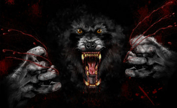 Black Werewolf Wallpapers