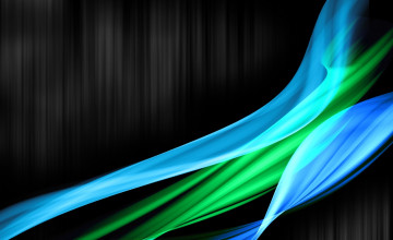 Blue and Green Background Wallpaper